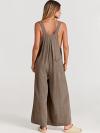 Plus Size Wide Leg Overalls Jumpsuit (Buy 2 Free Shipping)