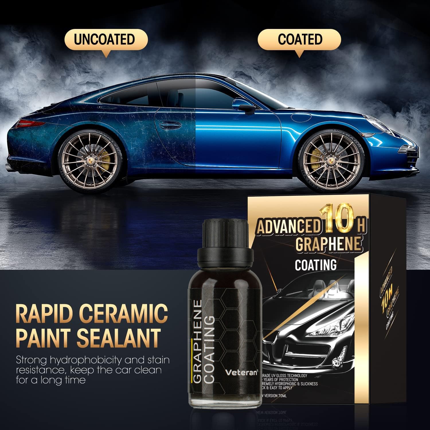 All-In-One Scratch Remover, Swirl Correction & Advanced Graphene Ceramic  Hydrophobic Coating