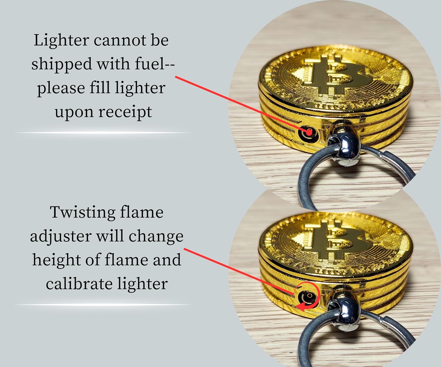 (🔥2024 Collectible of the Year - 50% OFF) BTC Creative Lighter - Buy 2 Get Extra 10% Off