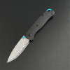 BM535C Vg10 Damascus Blade Carobon Fiber Handle Pocket Knife