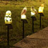 Solar Owl Garden Decorative Landscape Light