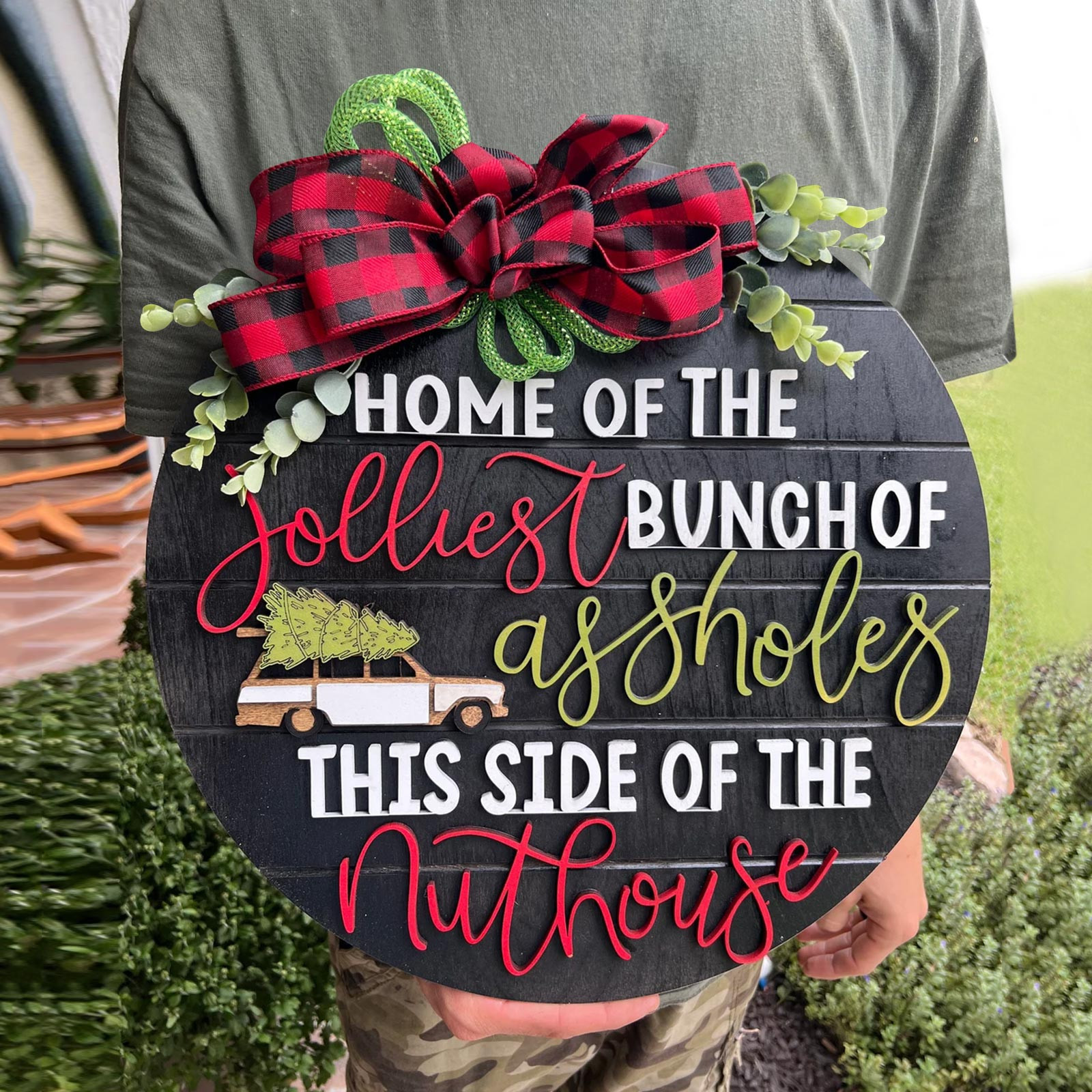 🎄🎅Christmas Presale - 49% OFF-✨Handmade Christmas Welcome Door Sign