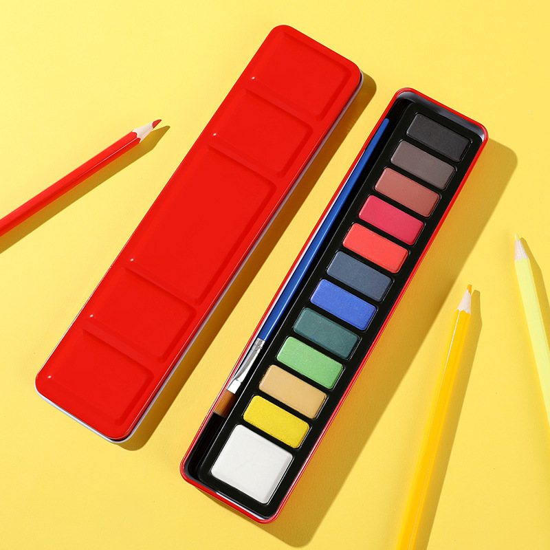 Watercolor paint set
