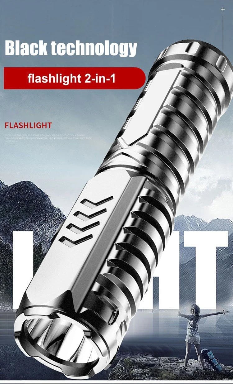 🔥Last Day 50% OFF🔥Multifunctional Rechargeable Flashlight🔥