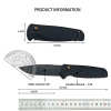 🔥Last Day Sale - 60% OFF 🎁4300BK-02 CLA Utility Button LockFolding Knife
