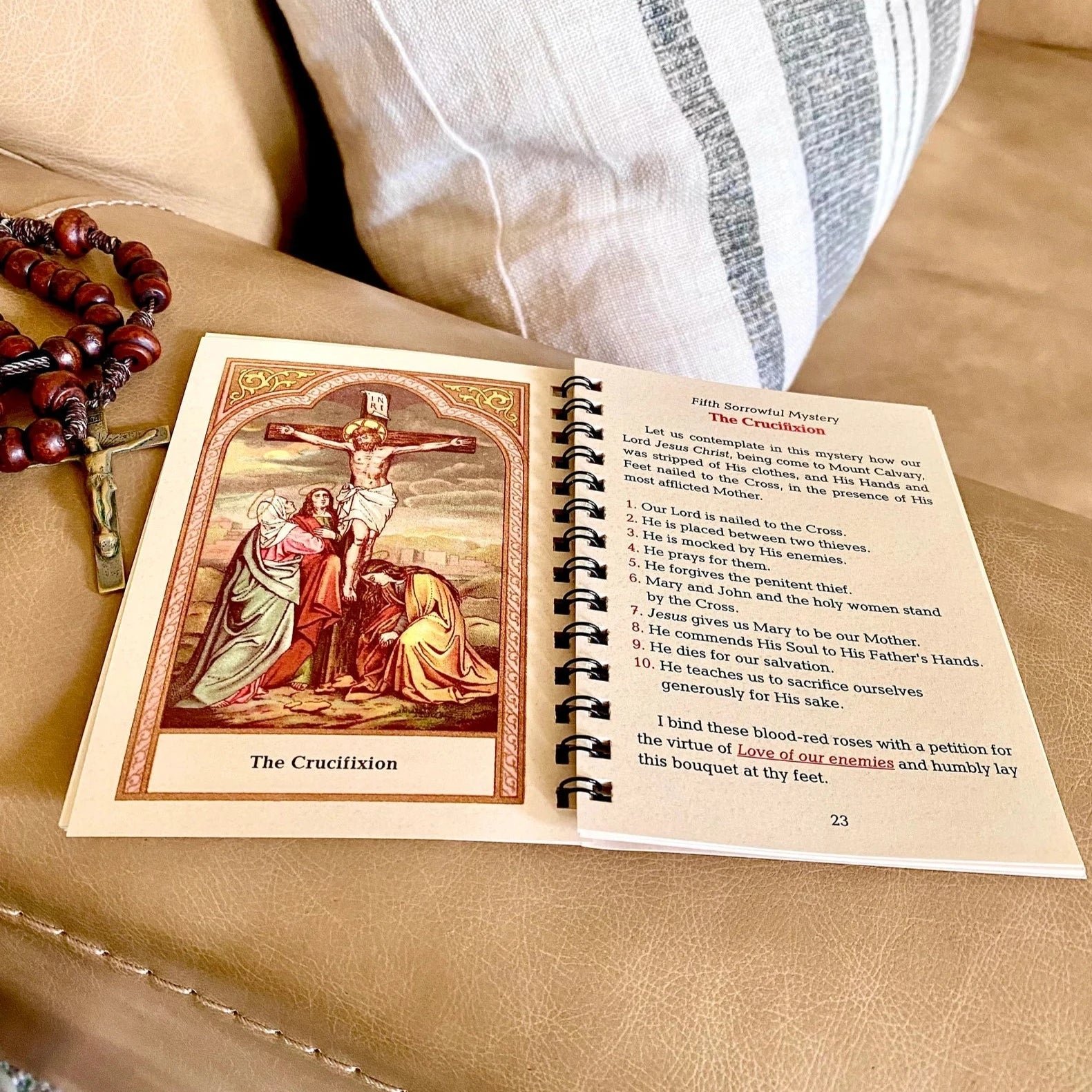 (🎉Last Day Promotion 50% OFF) POCKET-SIZE Rosary Meditation Book