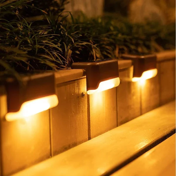 🔥Last Day Promotion 50% OFF🔥LED Solar Lamp Path Staircase Outdoor Waterproof Wall Light🔥BUY MORE SAVE MORE