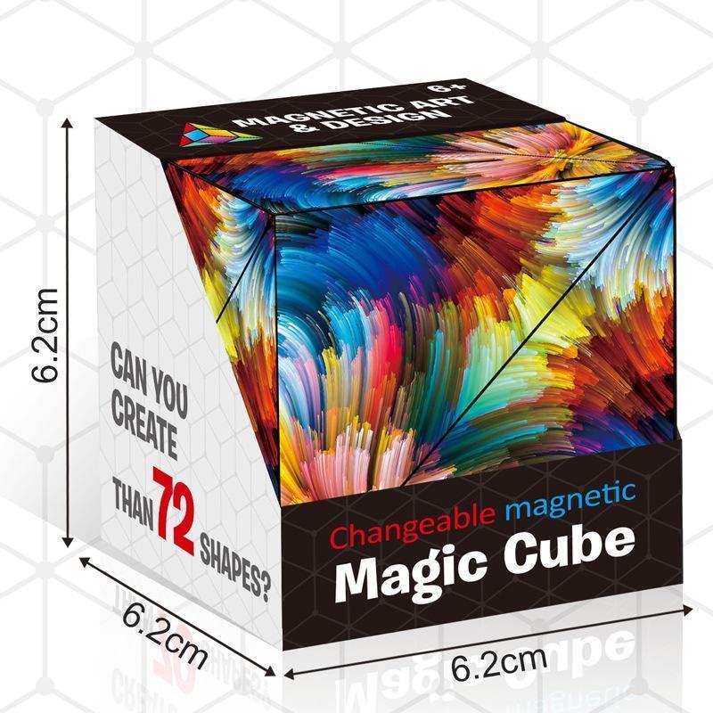 (🎄Christmas Hot Sale - 49% OFF)🔥Changeable Magnetic Magic Cube