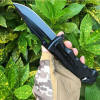 Father's Day Gifts-Black Cord Folding Knife