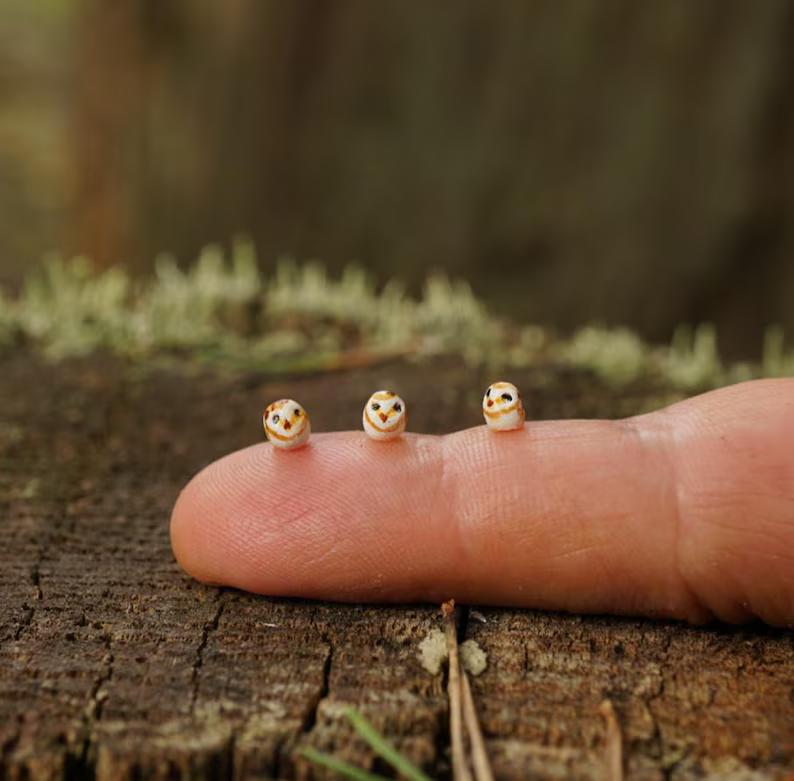 🦉 Charming Micro Owl Figurine