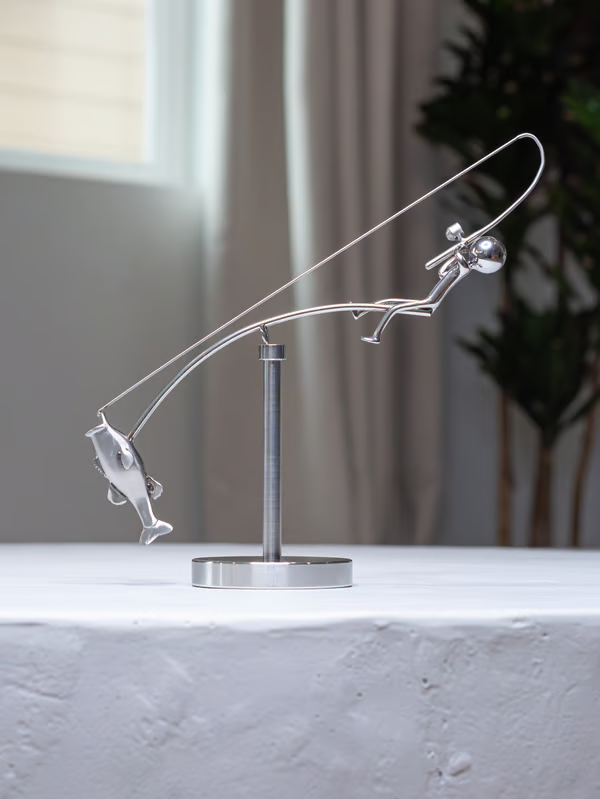 (🌲Early Christmas Sale- 49% OFF) Fisherman Balancing Sculpture - Buy 2 Get Extra 20% Off