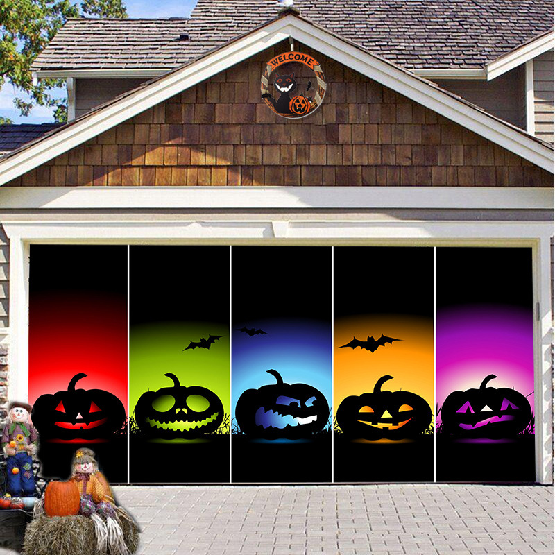 (🎃Early Halloween Sale 48% OFF🎃) - Halloween 2024 Garage Door Decoration