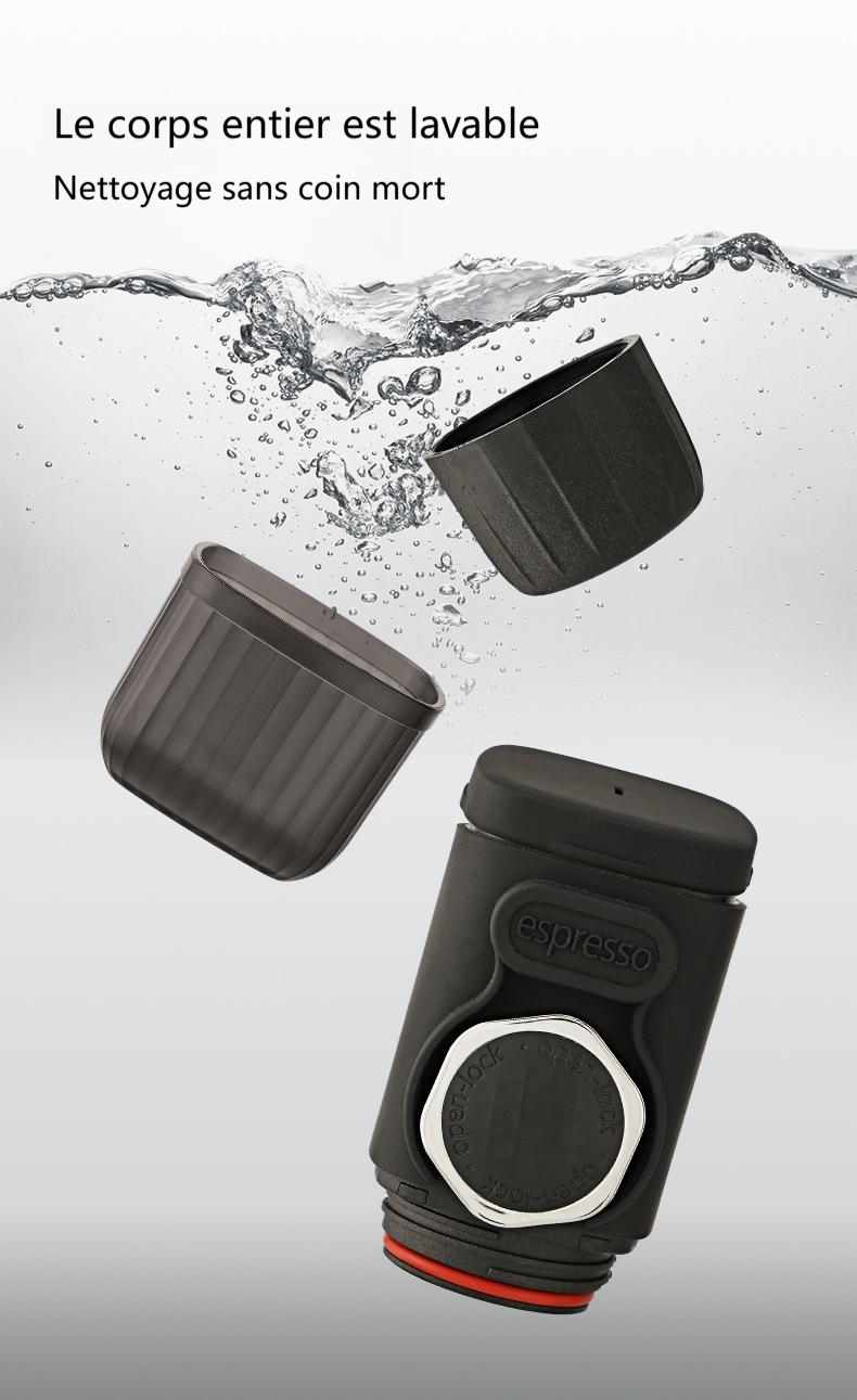 Vente chaude - 49% de réduction🔥Machine à café à pression manuelle portable⌛