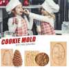 🎁Early Christmas Sale 48% OFF - Wooden Embossing Mold For Cookies (🔥🔥BUY 3 GET 2 FREE）