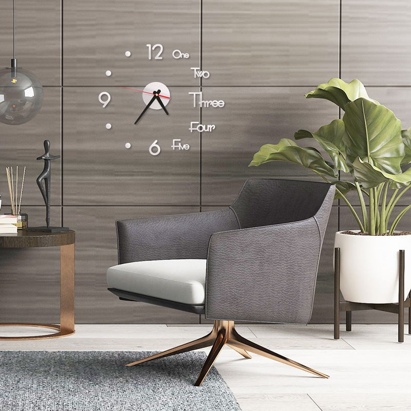 (🔥HOT SALE - 49% OFF) Modern DIY Punch-Free Wall Clock, Buy 2 Get Extra 10% OFF & Free Shipping