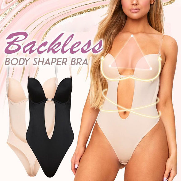 🌹Mother‘s Day Sale💝 Plunge Backless Body Shaper Bra-Buy 2 Free Shipping