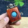 BUY 2 FREE SHIPPING!!-Handmade Rosewood custom windproof kerosene to bead lighter