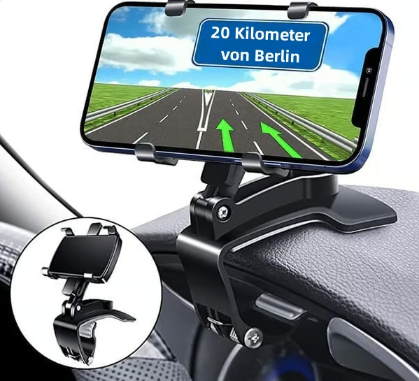 🔥Letzter Tag 49% Rabatt✨360° Dashboard‑Handyhalter
