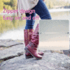 🎁LAST DAY 45% OFF🎁Women's Vintage Leather Zipper High Snow Boots