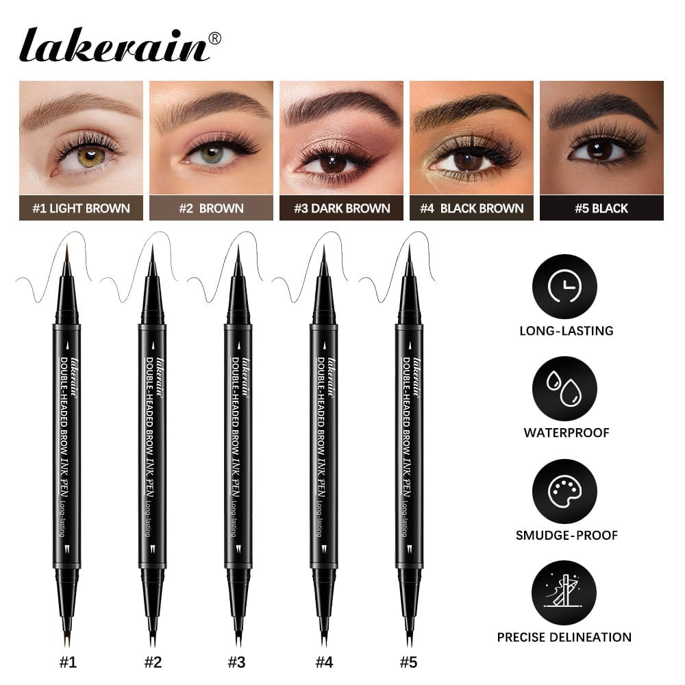 🎁TikTok Last Day Sale - 70% OFF✨2-in-1 Dual-Ended Eyebrow Pen💖 Achieve Perfect Brows Instantly