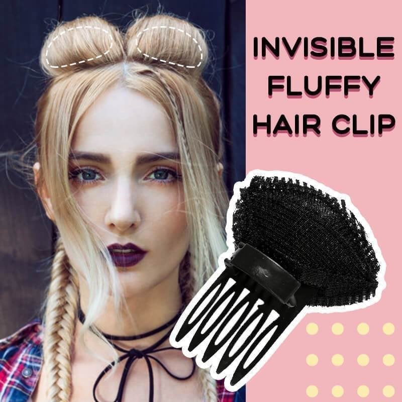 (🔥Last Day Promotion - 48% OFF) Invisible Fluffy Hair Clip, BUY 4 GET 4 FREE