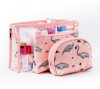 Fashion Brand 3pcs/set  Cosmetic Bags