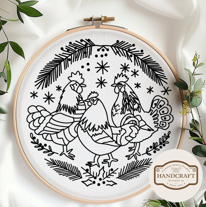 🔥Early Halloween Promotion !!! - 2024 NEW Christmas Embroidery KIT 👉[Allows beginners to easily create perfect projects.]