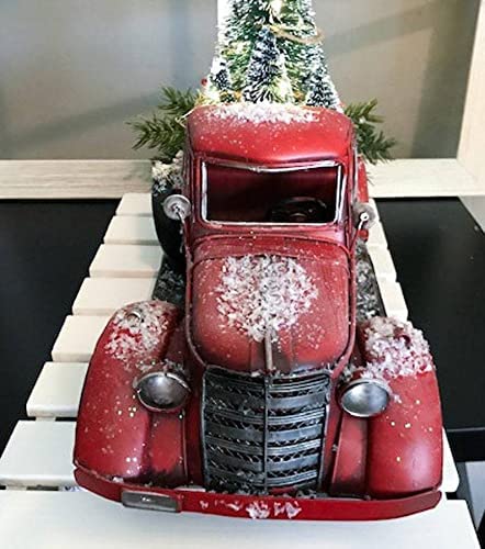 🎄🎅Christmas Presale - 49% OFF🚚🎄 Handmade Red Farm Truck Christmas Decor（ BUY 2 GET FREE SHIPPING)