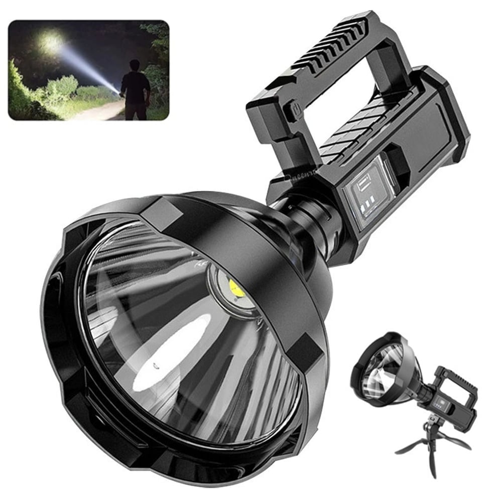 (🌲Early Christmas Sale- 50% OFF) Rechargeable Handheld Spotlight Flashlight - Buy 2 Free Shipping