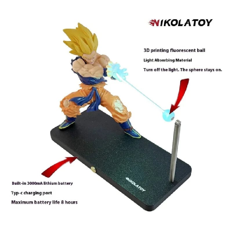 Goku´s magnetic lamp