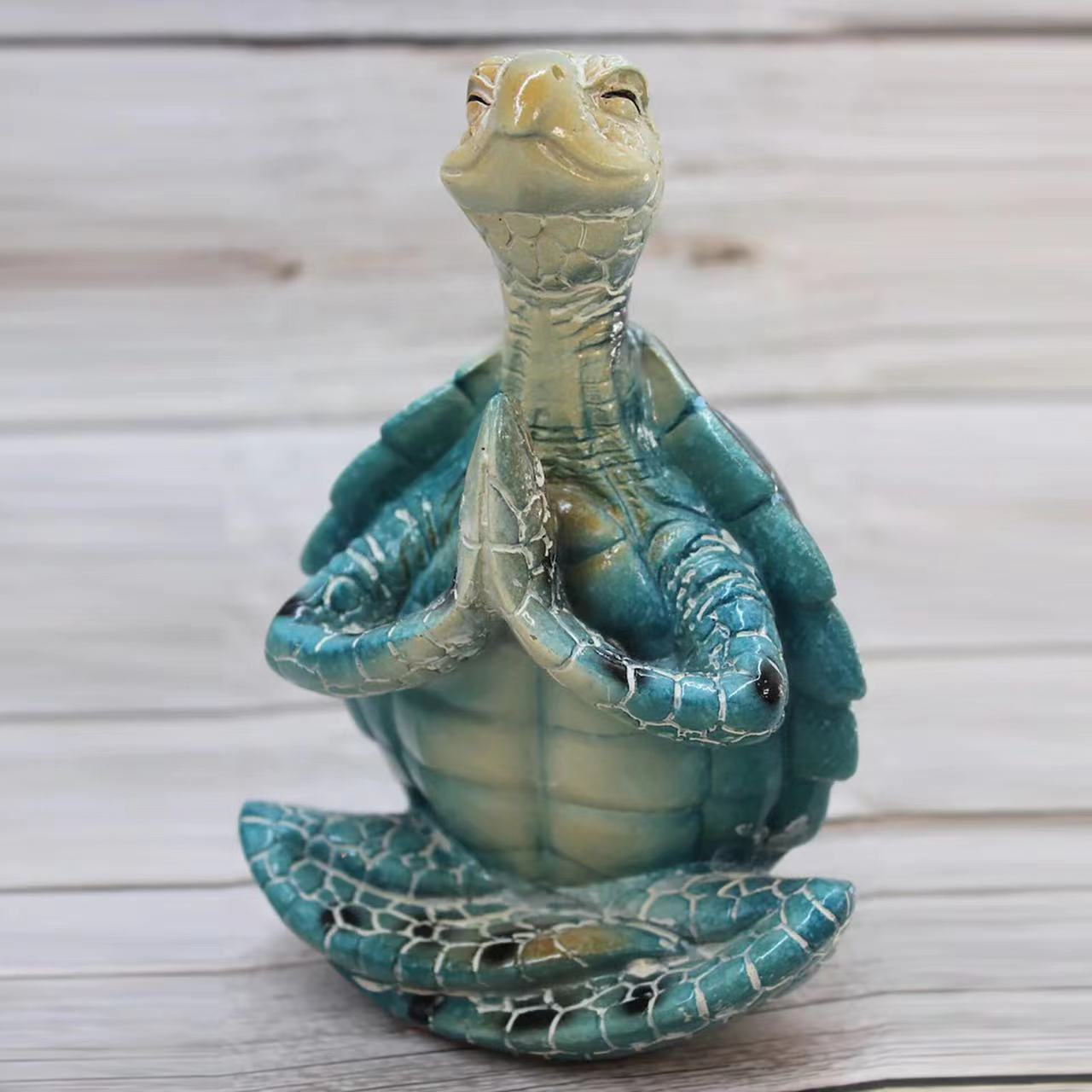(🔥LAST DAY SALE-48% OFF)Sea Turtle Yoga Statue Sea Turtle Meditation Home Decor