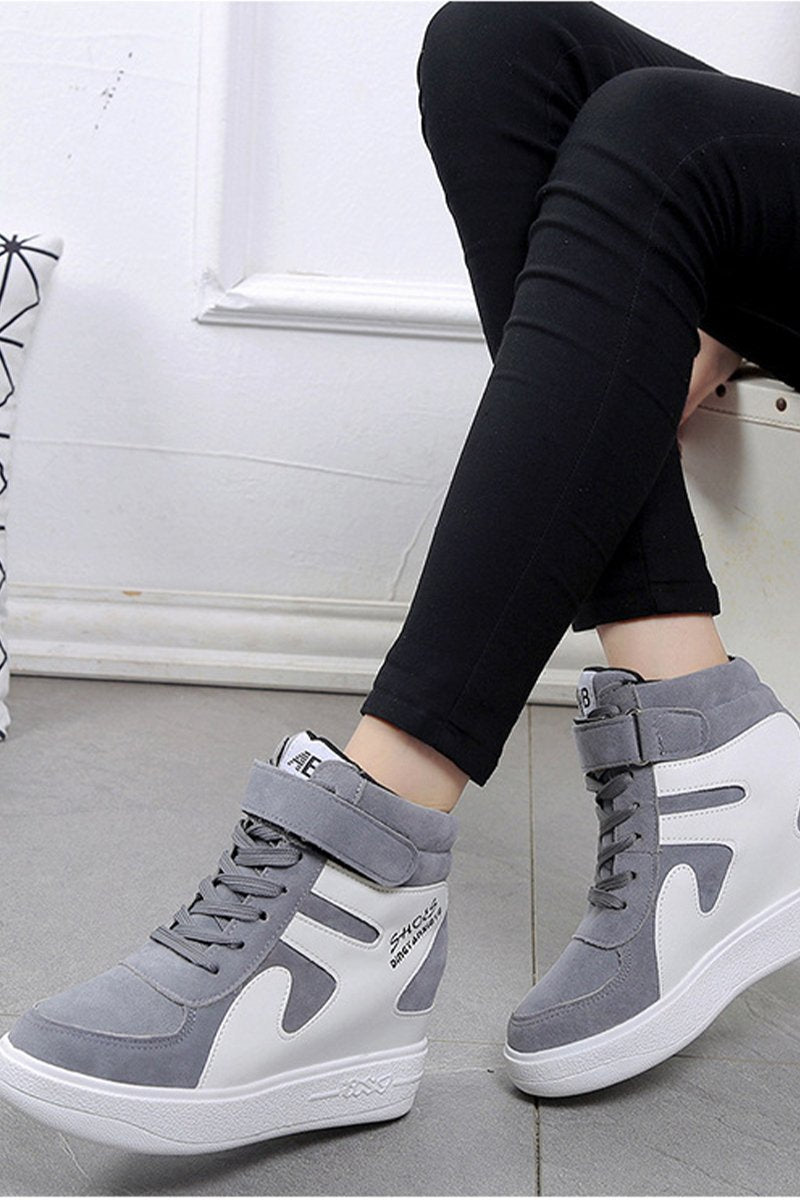 Women's Autumn and Winter Casual High-top Shoes