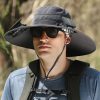 🔥Father's Day Sale 60% OFF☀️Wide Brim Solar Fan Outdoor Fishing Hat-Solar & USB Charging