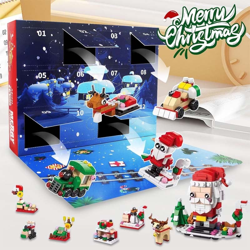 🔥Last Day Promotion 48% OFF-🎁-2024 Christmas Building Blocks Gift Box