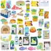 🔥Miniature Shipping Box Flake Sticker Set