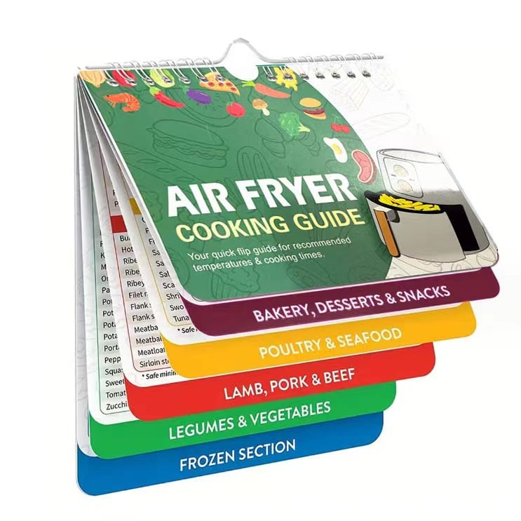 🎄TikTok Christmas Sale - 70% OFF🎄Master Air Frying with our Air Fryer Cheat Sheet Magnets - Your Ultimate Cooking Guide!