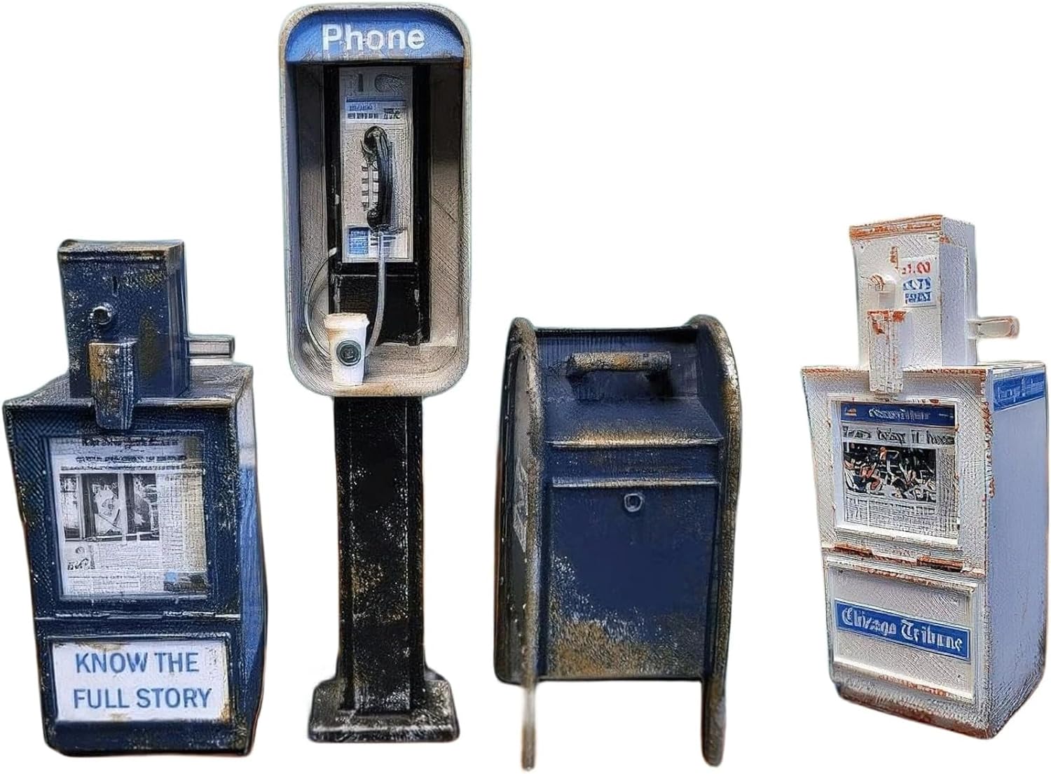 (🔥Last Day Promotion 50% OFF) Handmade Miniature American payphone in 1:12 scale