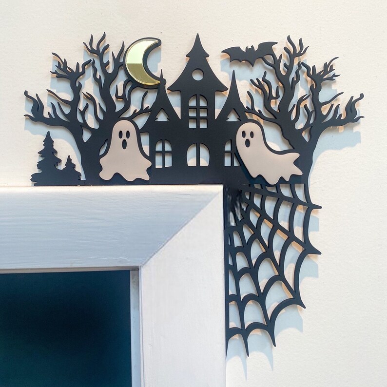 🌈Hot sale now [60% OFF] - Wooden Halloween Door Corner Sign