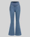 🔥Stretch-Jeans mit hoher Taille und Crossover