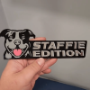 Laser-Cut Dog Car Emblem