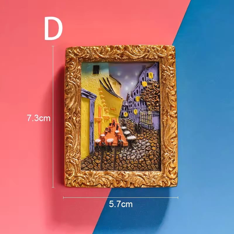 🎉Letzter Tag 49% Rabatt🔥Van Gogh inspiriertes Kühlschrankmagnet-Set