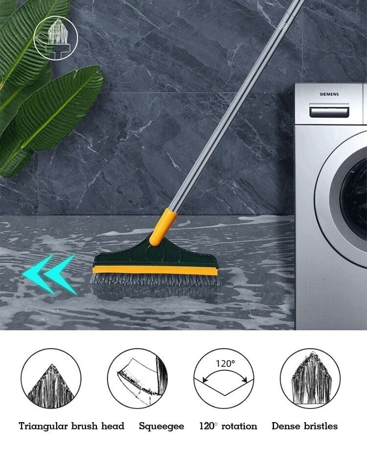 Floor Scrub Brush with Long Handle