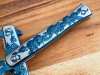 Gold Rose Engraved Fantasy Stiletto Knife(𝐊𝐞𝐯𝐢𝐧 𝐂𝐚𝐬𝐞𝐲 𝐇𝐚𝐧𝐝𝐦𝐚𝐝𝐞®)