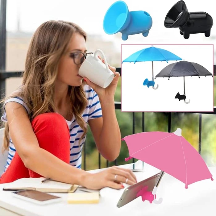 🔥Last Day 70% OFF💕 UV Protection Phone Umbrella for Sun