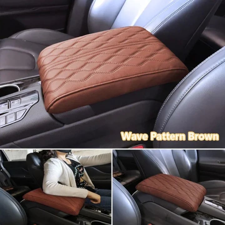 🔥(Limited Time Promotion - 49% OFF) Memory Cotton Leather Car Armrest Box Pad - Universal style