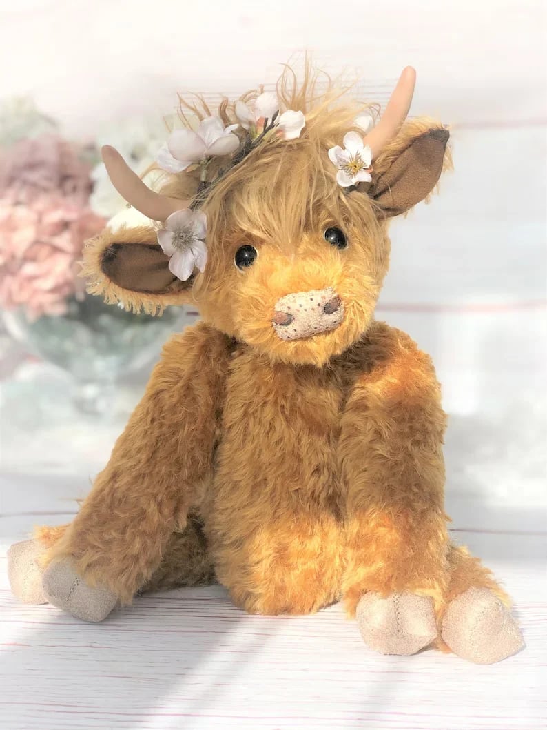 (🌲Early Christmas Sale- 50% OFF) Scottish Handmade Highland Cattle - Buy 2 Free Shipping