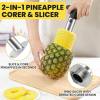 🎁TikTok Last Day Sale - 70% OFF🎉Premium Pineapple Corer and Slicer Tool