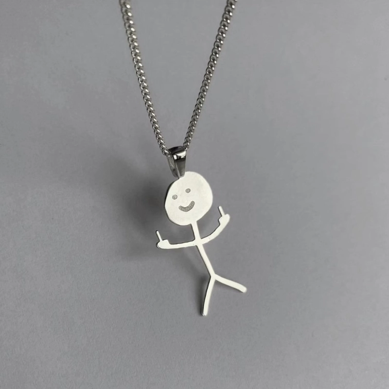 (🔥Hot Sale NOW- SAVE 48% OFF) Funny Doodle Necklace