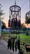 🔥LAST DAY 50% OFF🖤Gothic Black DreamCatcher Mobile with Crystals & Bats🎁Buy 2 Free Shipping