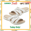 🎁LAST DAY 50% OFF🎁 Comfortable Leather Belt Slippers